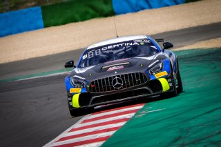 #81 AKKA ASP FRA Mercedes-AMG GT4 Eric Debard FRA Simon Gachet FRA Pro-Am, Free Practice 1
 | SRO / Dirk Bogaerts Photography