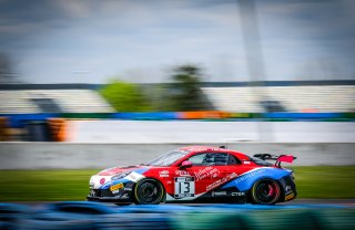 #13 Mirage Racing FRA Alpine A110 GT4 Romano Ricci FRA Vincent Beltoise FRA Pro-Am, Free Practice 1
 | SRO / Dirk Bogaerts Photography