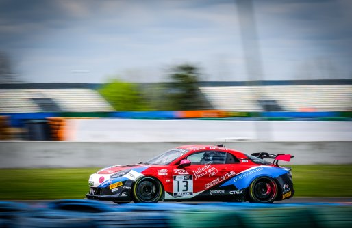 #13 Mirage Racing FRA Alpine A110 GT4 Romano Ricci FRA Vincent Beltoise FRA Pro-Am, Free Practice 1
 | SRO / Dirk Bogaerts Photography
