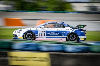 #110 CMR FRA Alpine A110 GT4 Mateo Herrero FRA Stéphane Lémeret BEL Silver, Free Practice 1
 | SRO / Dirk Bogaerts Photography