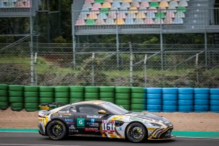 #161 AGS Events FRA Aston Martin Vantage AMR GT4 Didier Dumaine FRA Christophe Carrière FRA Am, Essais Libres 1
 | SRO / Patrick Hecq Photography