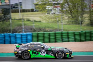 #64 Team JOUFFRUIT by Vic'Team FRA Mercedes-AMG GT4 Olivier Jouffret FRA Eric Trémoulet FRA Pro-Am, Essais Libres 1
 | SRO / Patrick Hecq Photography