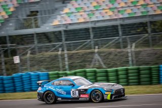#81 AKKA ASP FRA Mercedes-AMG GT4 Eric Debard FRA Simon Gachet FRA Pro-Am, Essais Libres 1
 | SRO / Patrick Hecq Photography