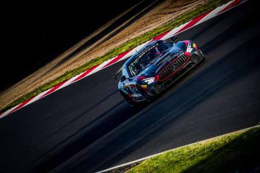 #15 NM Racing Team FRA Mercedes-AMG GT4 Christopher Campbell FRA Lluc Ibanez ESP Pro-Am, Free Practice 2, GT4
 | SRO / Jules Benichou Photography