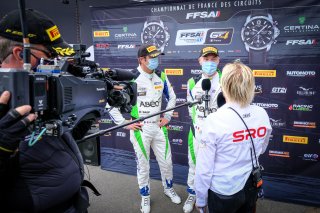 Podium, Race 2
 | SRO / Dirk Bogaerts Photography