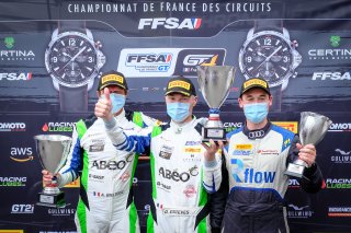 Podium, Race 2
 | SRO / Dirk Bogaerts Photography