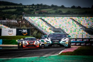 #007 AGS Events FRA Aston Martin Vantage AMR GT4 Romain Leroux FRA Valentin Hasse-Clot FRA Silver, GT4, Race 2
 | SRO / Jules Benichou - 21creation