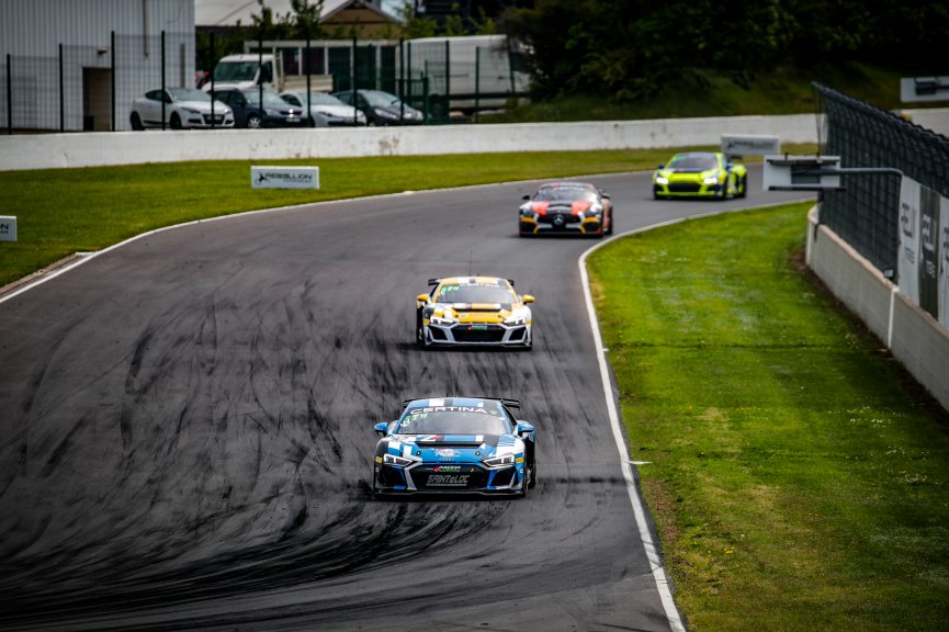 #42 Sainteloc Junior Team FRA Audi R8 LMS GT4 Fabien Michal FRA Grégory Guilvert FRA Pro-Am, GT4, Race 2
