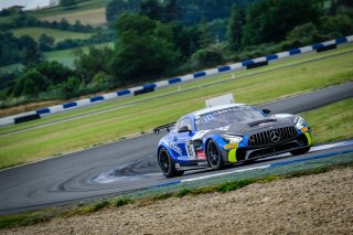 #81 AKKA ASP FRA Mercedes-AMG GT4 Eric Debard FRA Simon Gachet FRA Pro-Am, Free Practice 1
 | SRO / Dirk Bogaerts Photography