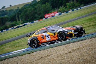 #2 CD Sport FRA Mercedes-AMG GT4 Jean-Ludovic Foubert FRA Hugo Chevalier FRA Pro-Am, Free Practice 1
 | SRO / Dirk Bogaerts Photography