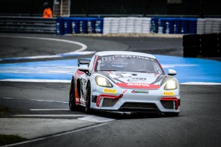 #9 JSB Compétition FRA Porsche 718 Cayman GT4 CS MR Benjamin Cauvas FRA Florian Briche FRA Pro-Am, Qualifying
 | SRO / Dirk Bogaerts Photography