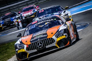 #2 CD Sport FRA Mercedes-AMG GT4 Jean-Ludovic Foubert FRA Hugo Chevalier FRA Pro-Am, Race 1
 | SRO / Dirk Bogaerts Photography