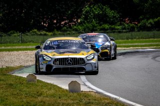 #87 AKKA ASP FRA Mercedes-AMG GT4 Jean-Luc Beaubelique FRA Jim Pla FRA Pro-Am, Race 1
 | SRO / Dirk Bogaerts Photography