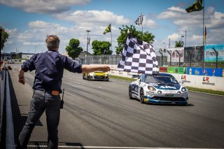 #110 CMR FRA Alpine A110 GT4 Mateo Herrero FRA Stéphane Lémeret BEL Silver, Finish, Race 1
 | SRO / Patrick Hecq Photography