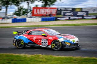 #222 Mirage Racing FRA Alpine A110 GT4 Rodolphe Wallgren FRA Gaël Castelli FRA Pro-Am, Race 2
 | SRO / Dirk Bogaerts Photography