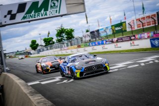 #81 AKKA ASP FRA Mercedes-AMG GT4 Eric Debard FRA Simon Gachet FRA Pro-Am, Race 2
 | SRO / Dirk Bogaerts Photography