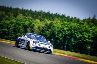 #110 CMR FRA Alpine A110 GT4 Mateo Herrero FRA Stéphane Lémeret BEL Silver, Free Practice 1
 | SRO / Dirk Bogaerts Photography