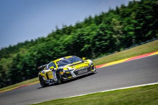 #14 Sainteloc Junior Team FRA Audi R8 LMS GT4 Cyril Saleilles FRA Adrien Tambay FRA Pro-Am, Free Practice 1
 | SRO / Dirk Bogaerts Photography