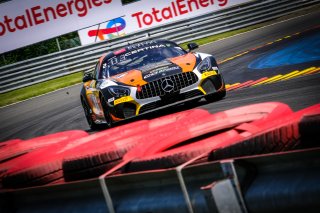 #2 CD Sport FRA Mercedes-AMG GT4 Jean-Ludovic Foubert FRA Edouard Cauhaupé FRA Pro-Am, Free Practice 1
 | SRO / Dirk Bogaerts Photography