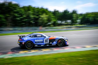 #88 AKKA ASP FRA Mercedes-AMG GT4 Paul Evrard FRA Timothé Buret FRA Silver, Free Practice 1
 | SRO / Dirk Bogaerts Photography