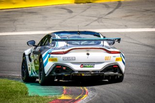 #007 AGS Events FRA Aston Martin Vantage AMR GT4 Romain Leroux FRA Valentin Hasse-Clot FRA Silver, Free Practice 1
 | SRO / Dirk Bogaerts Photography