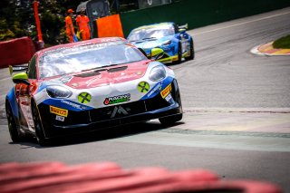 #222 Mirage Racing FRA Alpine A110 GT4 Rodolphe Wallgren FRA Gaël Castelli FRA Pro-Am, Free Practice 1
 | SRO / Dirk Bogaerts Photography