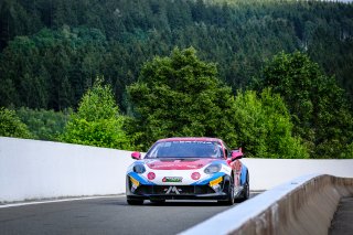 #13 Mirage Racing FRA Alpine A110 GT4 Romano Ricci FRA Vincent Beltoise FRA Pro-Am, Free Practice 2
 | SRO / Dirk Bogaerts Photography