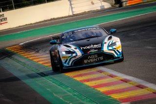 #007 AGS Events FRA Aston Martin Vantage AMR GT4 Romain Leroux FRA Valentin Hasse-Clot FRA Silver, Free Practice 2
 | SRO / Dirk Bogaerts Photography