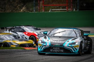 #007 AGS Events FRA Aston Martin Vantage AMR GT4 Romain Leroux FRA Valentin Hasse-Clot FRA Silver, Race 2
 | SRO / Patrick Hecq Photography