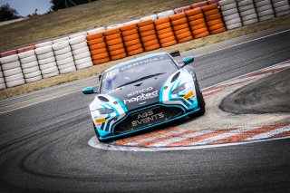 #007 AGS Events FRA Aston Martin Vantage AMR GT4 Romain Leroux FRA Valentin Hasse-Clot FRA Silver, Free Practice 1
 | SRO / Dirk Bogaerts Photography