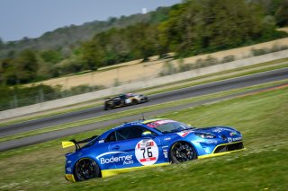 #76 BODEMER AUTO Alpine A110 GT4 Jean Charles Rédélé Laurent Coubard AM, Free Practice 1
 | SRO / Dirk Bogaerts Photography