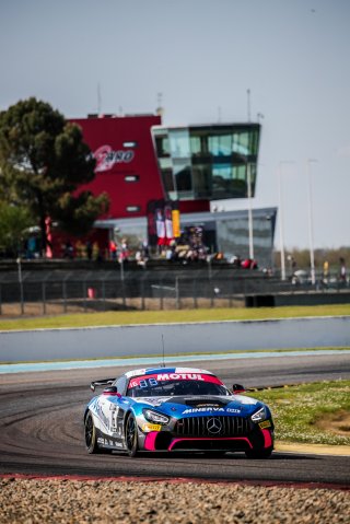 #16 AKKODIS ASP Team Mercedes-AMG GT4 Jim Pla Fabien Barthez PRO-AM, Free Practice 1, GT4
 | SRO / TWENTY-ONE CREATION - Jules Benichou