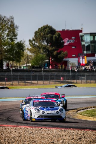 #110 CMR Alpine A110 GT4 Guillaume Roman Gwenael Delomier PRO-AM, Free Practice 1, GT4
 | SRO / TWENTY-ONE CREATION - Jules Benichou