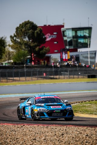 #42 SAINTELOC RACING Audi R8 LMS GT4 Gregory Guilvert Gregory Faessel PRO-AM, Free Practice 1, GT4
 | SRO / TWENTY-ONE CREATION - Jules Benichou