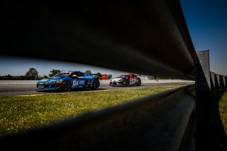 #42 SAINTELOC RACING Audi R8 LMS GT4 Gregory Guilvert Gregory Faessel PRO-AM, Free Practice 2, GT4
 | SRO / TWENTY-ONE CREATION - Jules Benichou