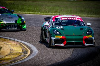 #121 K-Worx Porsche 718 Cayman GT4 RS Clubsport Timothé Buret Christopher Campbell PRO-AM, Free Practice 2, GT4
 | SRO / TWENTY-ONE CREATION - Jules Benichou