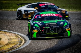 #64 Team JOUFFRUIT by Vic'Team Mercedes-AMG GT4 Eric Trémoulet Olivier Jouffret PRO-AM, Free Practice 2, GT4
 | SRO / TWENTY-ONE CREATION - Jules Benichou
