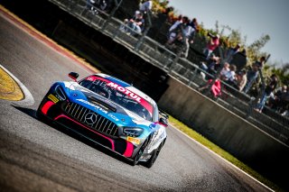 #16 AKKODIS ASP Team Mercedes-AMG GT4 Jim Pla Fabien Barthez PRO-AM, Free Practice 2, GT4
 | SRO / TWENTY-ONE CREATION - Jules Benichou