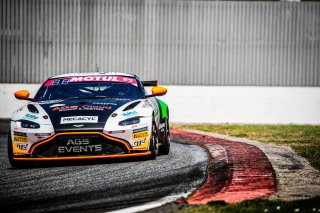 #89 AGS Events Aston Martin Vantage AMR GT4 Loris Cabirou Nicolas Gomar PRO-AM, Free Practice 2, GT4
 | SRO / TWENTY-ONE CREATION - Jules Benichou