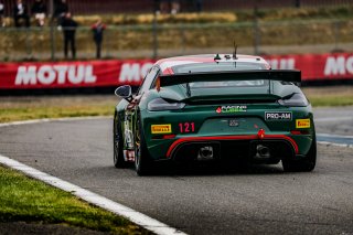 #121 K-Worx Porsche 718 Cayman GT4 RS Clubsport Timothé Buret Christopher Campbell PRO-AM, GT4, Qualifyings
 | SRO / TWENTY-ONE CREATION - Jules Benichou