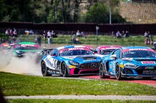 #16 AKKODIS ASP Team Mercedes-AMG GT4 Jim Pla Fabien Barthez PRO-AM, GT4, Race 1
 | SRO / TWENTY-ONE CREATION - Jules Benichou