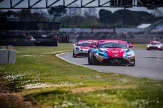 #13 Mirage Racing Aston Martin Vantage AMR GT4 Valentin Hasse-Clot  Romano Ricci PRO-AM, GT4, Race 1
 | SRO / TWENTY-ONE CREATION - Jules Benichou