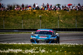 #42 SAINTELOC RACING Audi R8 LMS GT4 Gregory Guilvert Gregory Faessel PRO-AM, GT4, Race 1
 | Jules_Benichou