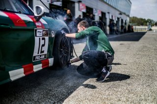 #12 K-Worx  Porsche 718  Cayman GT4 RS Clubsport Hugo Mogica Pascal Huteau PRO-AM, GT4, Pitlane, Race 2
 | SRO / TWENTY-ONE CREATION - Jules Benichou