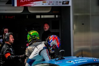 #35 BODEMER AUTO Alpine A110 GT4 Grégoire Demoustier Anthony Beltoise SILVER, GT4, Pitlane, Race 2
 | SRO / TWENTY-ONE CREATION - Jules Benichou