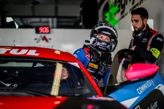 #13 Mirage Racing Aston Martin Vantage AMR GT4 Valentin Hasse-Clot  Romano Ricci PRO-AM, GT4, Pitlane, Test session
 | SRO / TWENTY-ONE CREATION - Jules Benichou