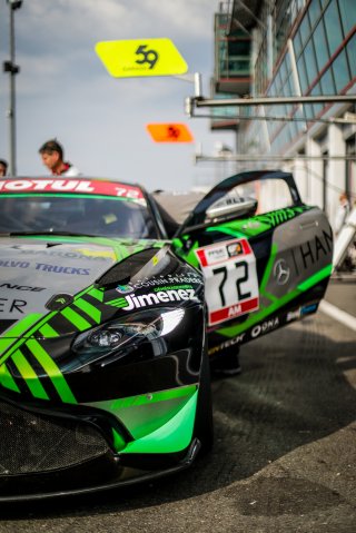 #72 GPA Racing Aston Martin Vantage AMR GT4  Florent Grizaud  Kvin Jimenez AM, GT4, Pitlane, Test session
 | SRO / TWENTY-ONE CREATION - Jules Benichou