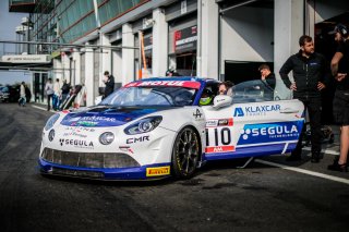 #110 CMR Alpine A110 GT4 Gabriele Marotta Gwenael Delomier PRO-AM, GT4, Pitlane, Test session
 | SRO / TWENTY-ONE CREATION - Jules Benichou