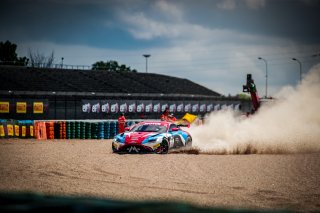 #13 Mirage Racing Aston Martin Vantage AMR GT4 Valentin Hasse-Clot  Romano Ricci PRO-AM, Free Practice 1, GT4
 | SRO / TWENTY-ONE CREATION - Jules Benichou