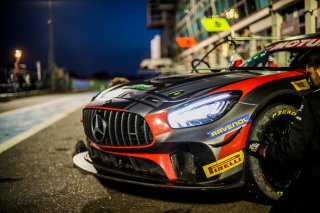 #55 NM Racing Team Mercedes-AMG GT4 Paul-Adrien Pallot David Levy PRO-AM, Free Practice 2, GT4, Pitlane
 | SRO / TWENTY-ONE CREATION - Jules Benichou